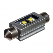 Светодиодная автолампа T10 41mm 2pcs 5W 12V Cree